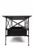 Set of 3, Folding Outdoor Table and Chairs Set for Indoor, Outdoor Camping, Picnics, Beach,Backyard, BBQ, Party, Patio, Black/Green