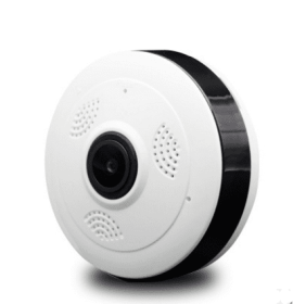 Panoramic home monitor V380 wireless intelligent surveillance camera 360 degree HD WiFi surveillance camera (Option: EU)