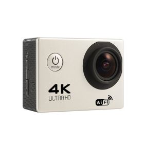 Mini Smart HD Outdoor Waterproof Camera (Option: Silver grey-EU)
