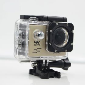4K HD motion camera the Wi-Fi Version (Color: Gold)
