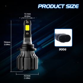 Simple And Creative Automotive LED Bulbs (Option: Style9005)